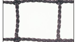防球ネット　ゴルフ目　25mm目　ブラウン ダイオ 公式 防球ネット ロール 25mm角目 1m×30m 黒 ポリ有