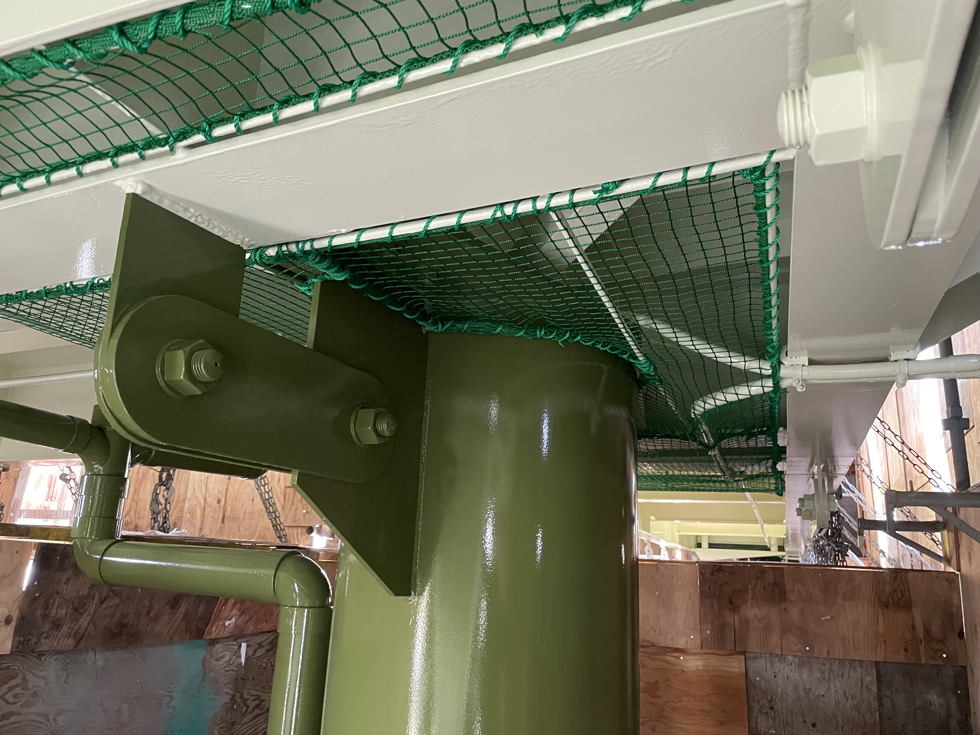 取付用ロープ施工例1