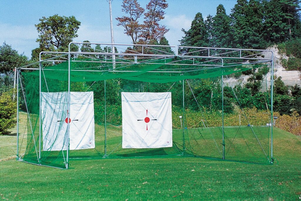 昇降式ゴルフ練習用ケージ2人用(GLタイプ)の画像