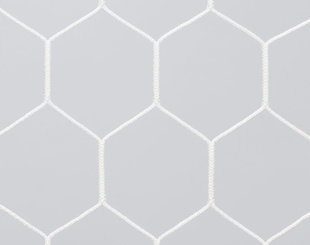 ポリエステル六角目112×130mm目1400T/25本白の画像